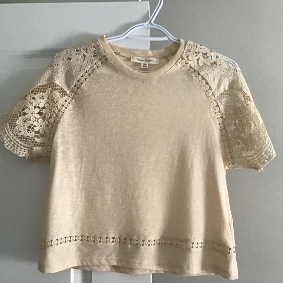 Like New Anthropologie peach top size small - Picture 1 of 1